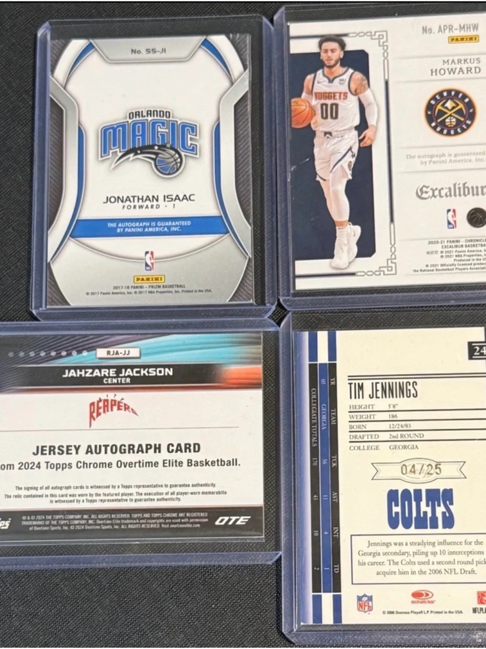 34 Trading card lot mixture auto/number - Picture 4 of 12
